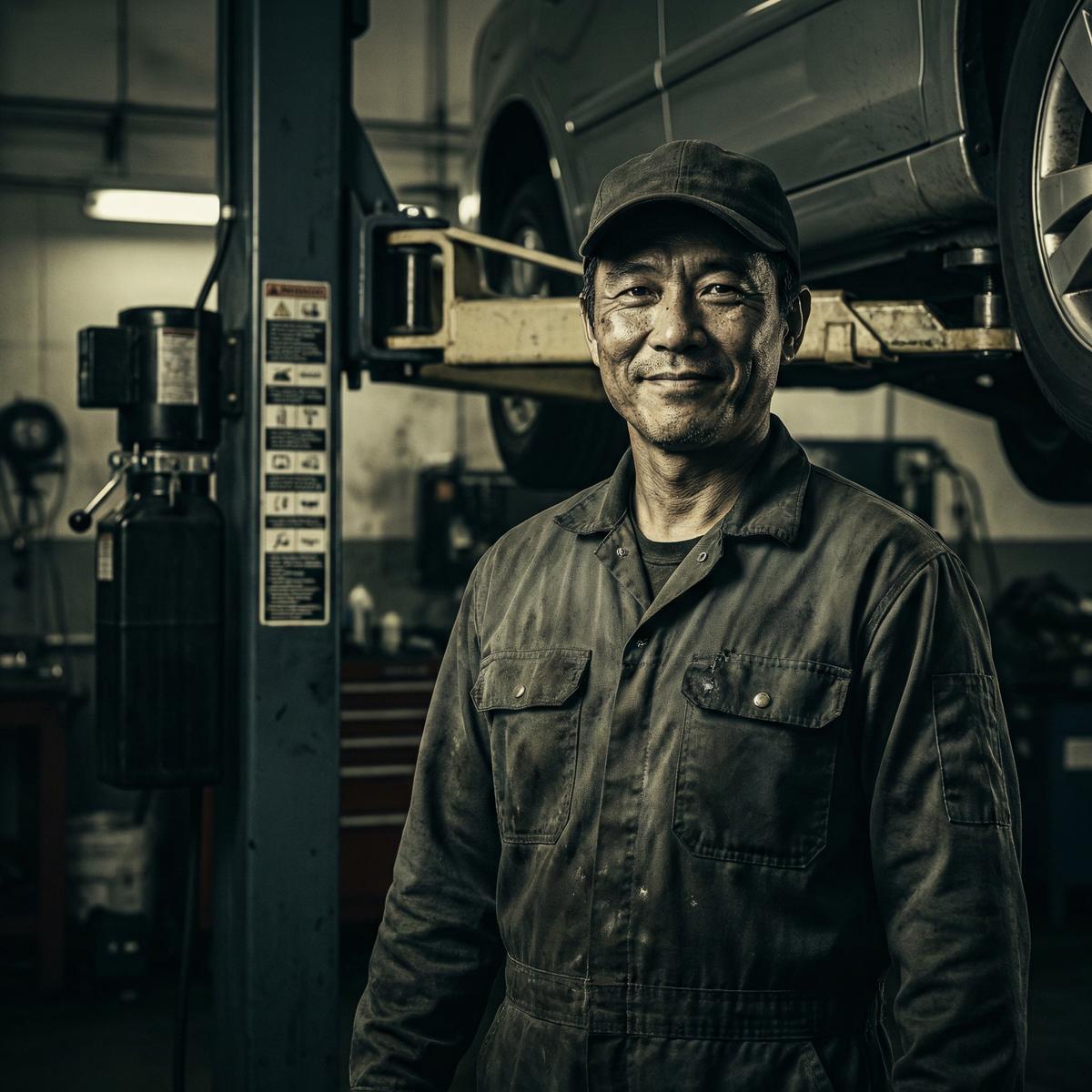 四虎改装技师张师傅